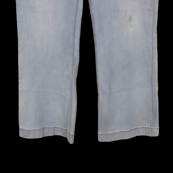 Lauren Conrad High Rise Flare Mom Jeans; Lightwash DIY Soft Stretch SZ 14 - Picture 5 of 10